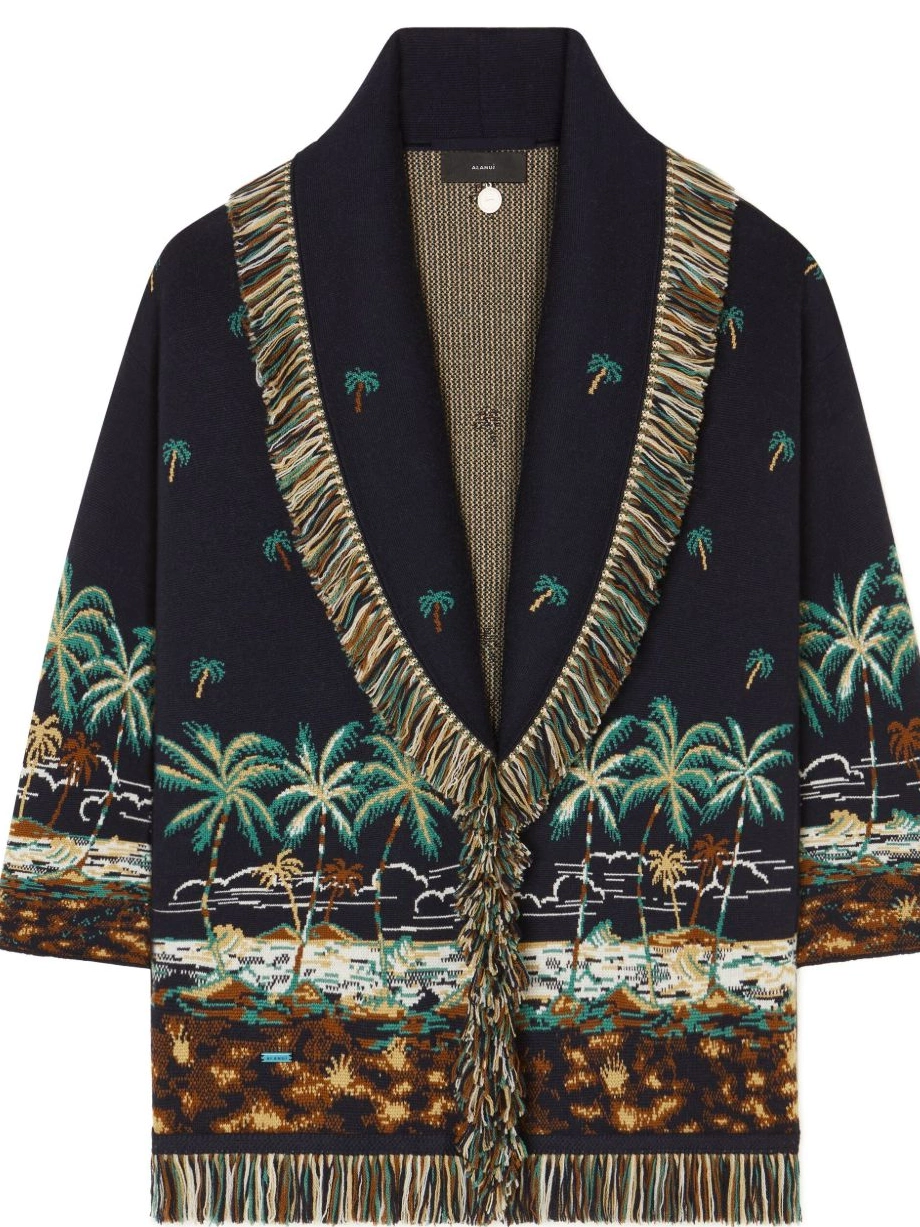 Cheap virgin-wool Of Alanui A Women The Hawaiian cardigan Tale 0721